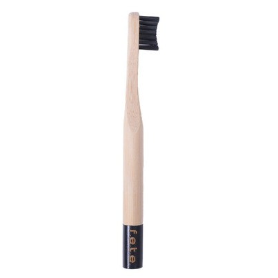 F.e.t.e. Children's Bamboo Toothbrush Black