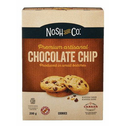 Nosh & Co. Premium Artisanal Chocolate Chip Cookies