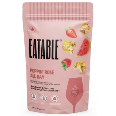 Eatable Gourmet Popcorn Poppin Rose All Day