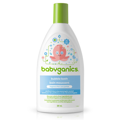 Babyganics Bubble Bath Fragrance Free