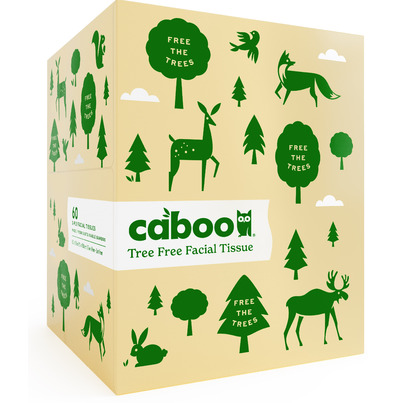 Caboo Bamboo 3 Ply Facial Tissues