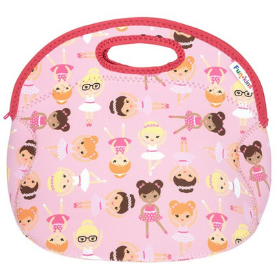 Funkins Large Insulated Lunch Bag For Kids Ballerinas