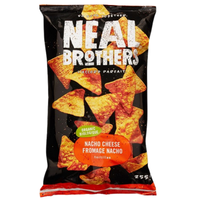 Neal Brothers Organic Nacho Cheese Tortilla Chips