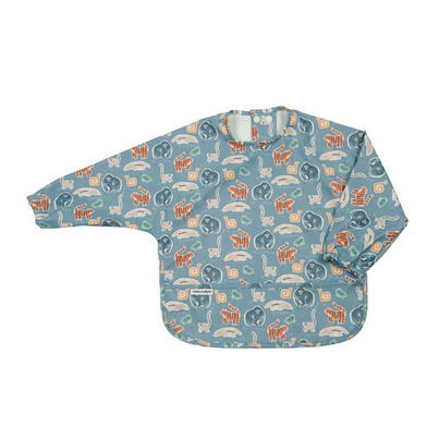 Loulou Lollipop Long Sleeve Bib Jungle Friends