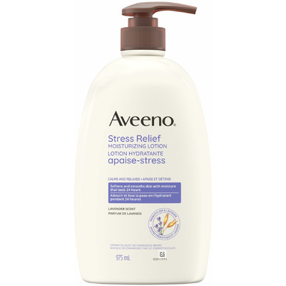 Aveeno Stress Relief Moisturizing Lotion Lavender