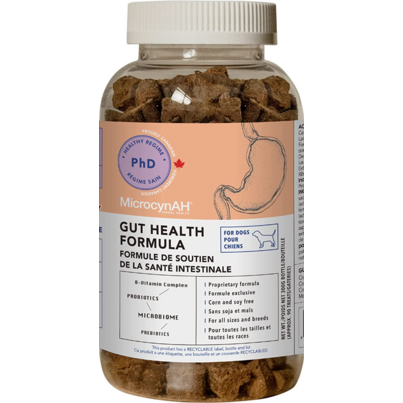 MicrocynAH PHD Gut Health Formula Chews For Dogs