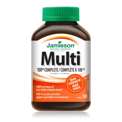 Jamieson Multi 100% Complete Vitamin Max Strength