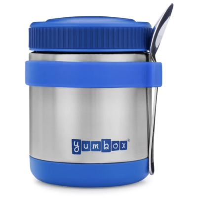 Yumbox Zuppa Food Jar With Band & Spoon Neptune Blue