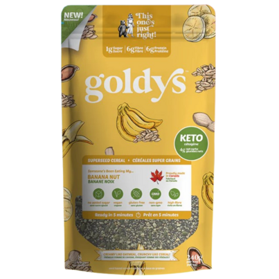 Goldys Superseed Cereal Banana Nut