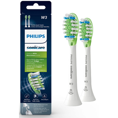 Philips Sonicare Premium White 2pack Brush Heads White