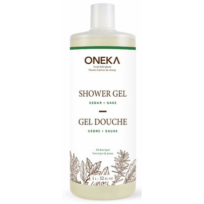 Oneka Shower Gel Large Cedar & Sage