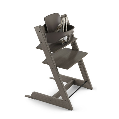 Stokke Tripp Trapp High Chair & Baby Set Storm Grey