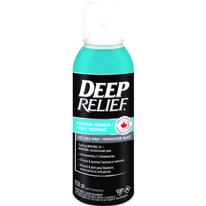 Deep Relief Maximum Strength Ice Cold Spray