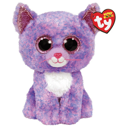 Ty Beanie Boos Cassidy Lavender Cat