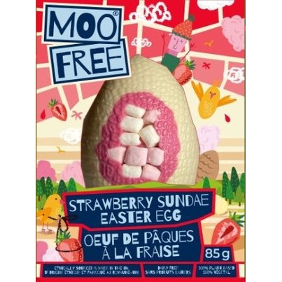 Moo Free Strawberry Sundae Egg