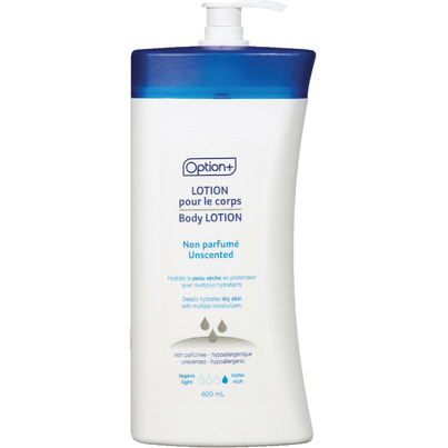 Option+ Body Lotion Unscented