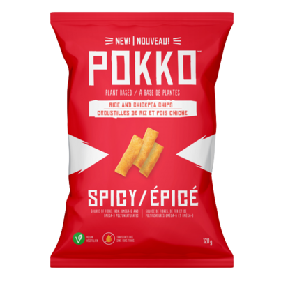 Pokko Rice & Chickpea Chips Spicy