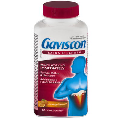 Gaviscon Extra Strength Tablets Orange Burst