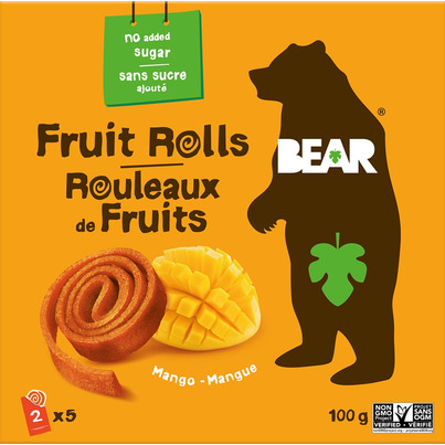 BEAR Fruit Rolls Mango