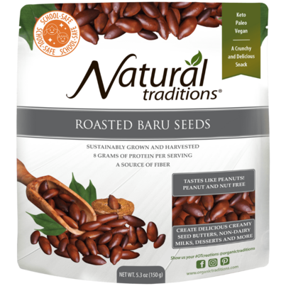 Natural Traditions Roasted Baru Seeds