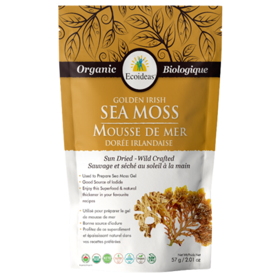 Ecoideas Organic Golden Irish Sea Moss