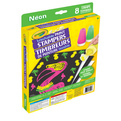 Crayola Neon Washable Paint Stampers