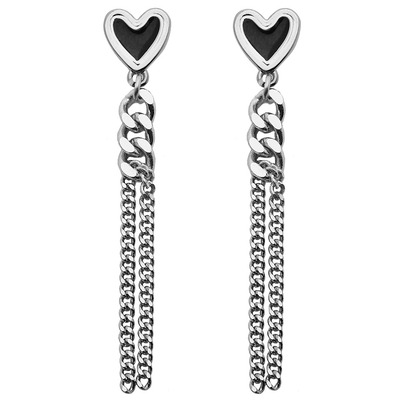 Foxy Originals Amour Earrings Silver