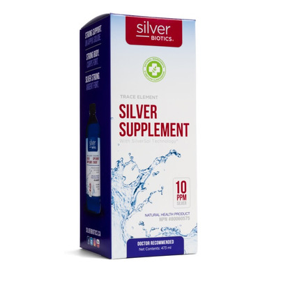 Silver Biotics Silver Supplement 10ppm