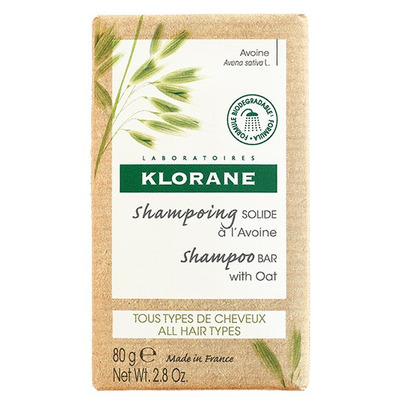 Klorane Shampoo Bar With Oat - All Hair Types