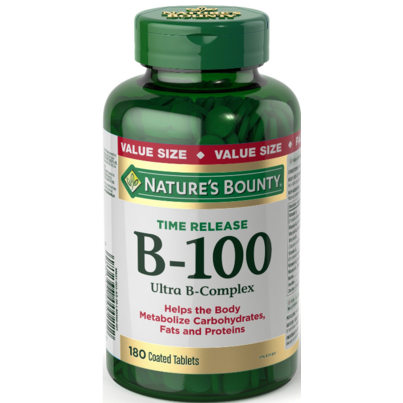 Nature's Bounty Time Release B-100 Ultra B-Complex