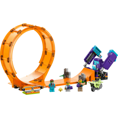 LEGO City Smashing Chimpanzee Stunt Loop Building Kit