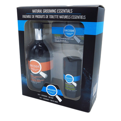 DECODE Natural Grooming Essentials Kit