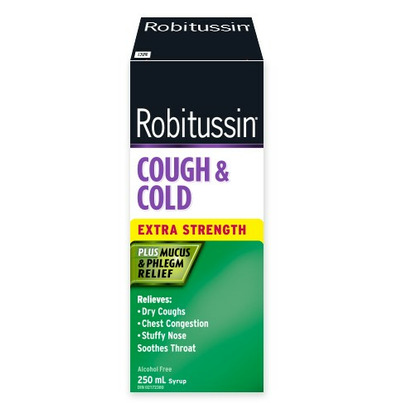 Robitussin Cough & Cold Extra Strength