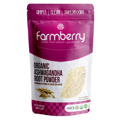 Farmberry Organic Ashwagandha Powder