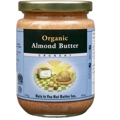 Nuts To You Organic Crunchy Almond Butter