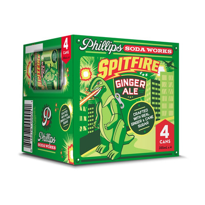 Phillips Soda Works Spitfire Ginger Ale