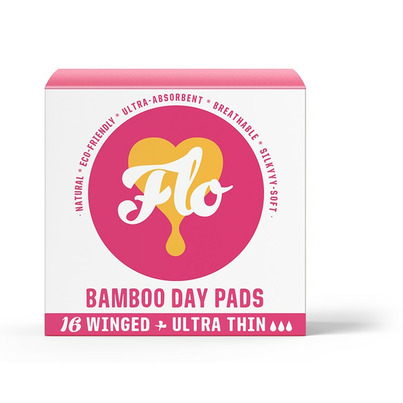 Here We Flo FLO Bamboo Day Pads With Wings