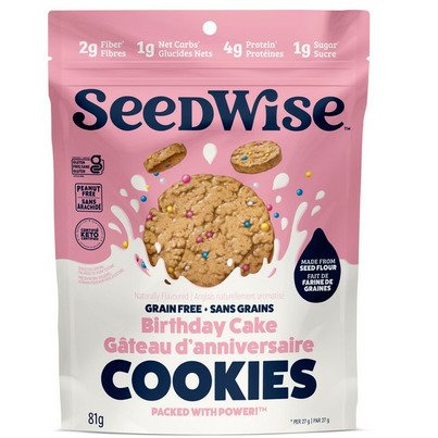 SeedWise Birthday Cake Cookies