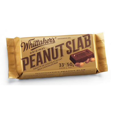 Whittaker's Peanut Slab Milk Chocolate Bar