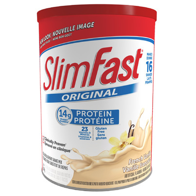 SlimFast Original Protein Meal Replacement Shake Mix French Vanilla
