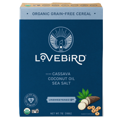 Lovebird Organic Grain-Free Cereal Unsweetened