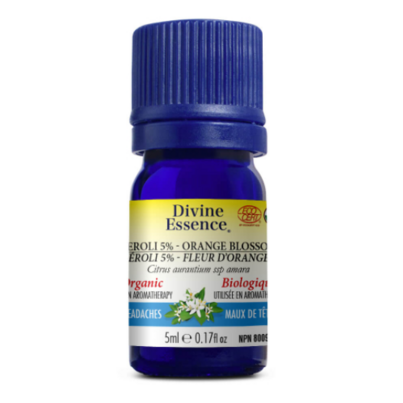 Divine Essence Neroli 5% Orange Blossom Organic Essential Oil