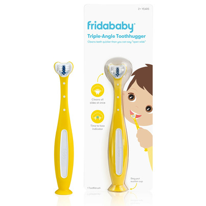 Fridababy SmileFrida Triple-Angle Toothhugger Yellow