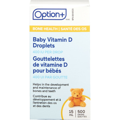 Option+ Baby Vitamin D Droplets