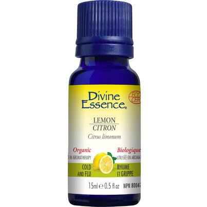 Divine Essence Lemon Organic Essential Oil