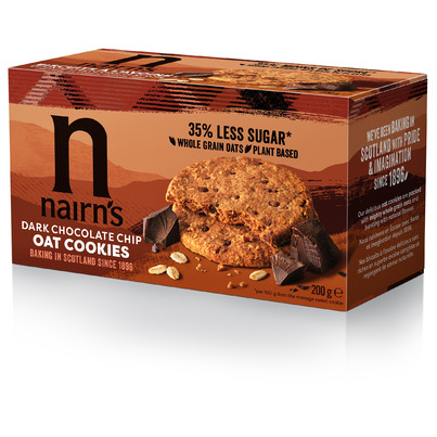 Nairn's Dark Chocolate Oat Cookies