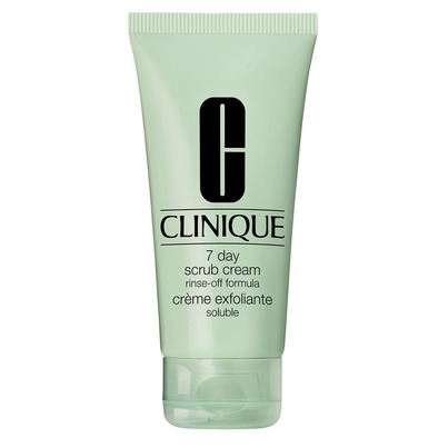 Clinique 7 Day Face Scrub Cream Rinse-Off Formula