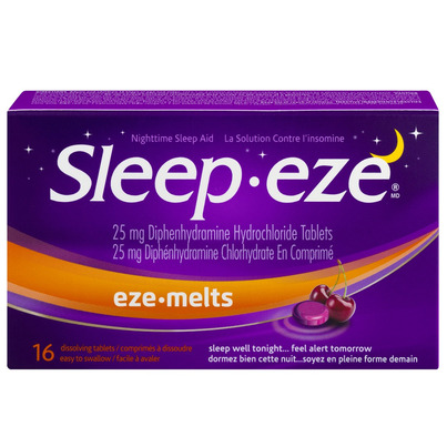 Sleep-eze Eze-Melts Night Time Sleep Aid