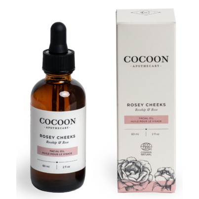 Cocoon Apothecary Rosey Cheeks Facial Oil Serum