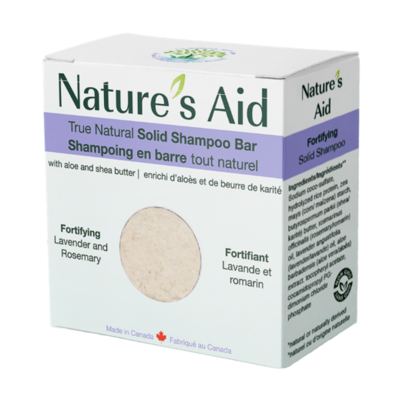 Nature's Aid Solid Shampoo Lavender And Rosemary